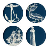 Scrimshaw Dinner Plate (Set of 4)