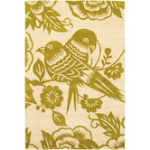 Tufted Pile Love Birds Rug