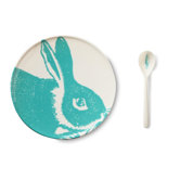 Bunny 4 Piece Dinnerware Set