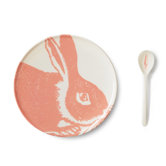 Bunny 4 Piece Dinnerware Set