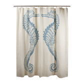 Sea Horse Shower Curtain