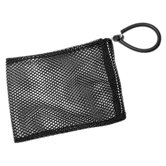 Mesh Collection Bag in Black