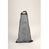 Boat Trash Bag with Zipper in Black