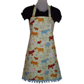 Barnyard Buffet Women's Bib Style Apron
