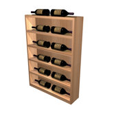 Designer Series 12 Bottle Vertical Wine Rack