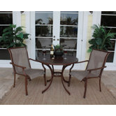 Chub Cay Patio 3 Piece Bistro Set