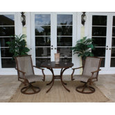 Chub Cay Patio 3 Piece Bistro Set