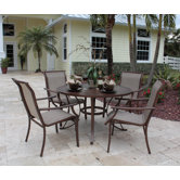 Chub Cay Patio 5 Piece Dining Set