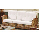 Pegasus Rattan Sofa with Cushions