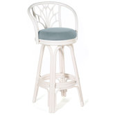 Valencia Indoor Rattan 30" Swivel Bar Stool