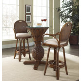 Sunset Reef Pub and Classic Swivel Barstool Group