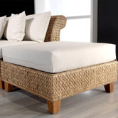 Seagrass Ottoman