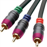Component Cable for AV Amplifier, Plasma or LCD TV's