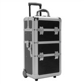 Beauty Case with Movable Dividers and Deep Well Bottom