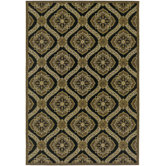 Dolce Black-Gold Napoli Rug