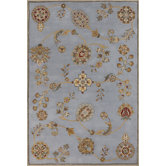 Dynasty Steel Blue Beijing Garden Rug
