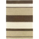 Super Indo-Natural Retro Stripe Rug