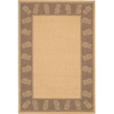 Recife Tropics Natural/Cocoa Novelty Rug