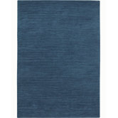 Vinyasa Halcyon Blue Jay Solid Rug