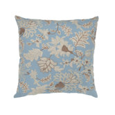 Crewel Linen Square Pillow