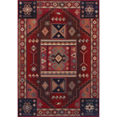 Inspired Design Vallero Red Rug