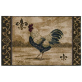 Reflections Maison Rooster Novelty Rug