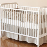 Linen Breeze Crib Skirt