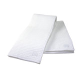 MUmodern 24" Waffle Dishtowel in White (Set of 2)