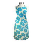 MUincotton 27" x 35" Full Apron in Blue Poppy