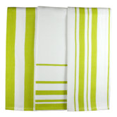 MUincotton Dish Towel in Kiwi Stripe (Set of 3)
