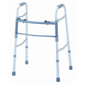 Folding Walker in Silver