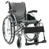 Ergonomic Lightweight Wheelchair with Quick Release Axles