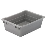 Akro-Tub, Plastic, 90 Degree Nest, 11"x17-1/4"x12", Gray