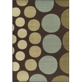Carlisle Chocolate Circle Rug