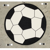 All Stars Soccer Kids Rug
