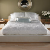 Shanti Bedding Collection in Vanilla