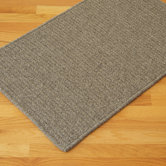 All-Natural Wool Herringbone Dark Gray Rug