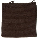 Courtyard Square Braided Chair Pad