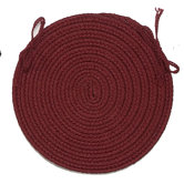 Deerfield Round Braided Chair Pad