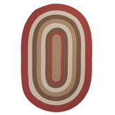 Brooklyn Terracotta Braided Rug