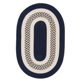 Flowers Bay Navy Rug