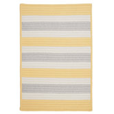 Stripe It Yellow Shimmer Rug