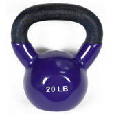 20 lbs Premium Vinyl Kettlebell