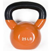 25 lbs Premium Vinyl Kettlebell