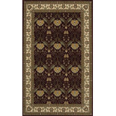 Persian Garden Burgundy Rug