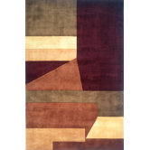 New Wave IV Wine Rug