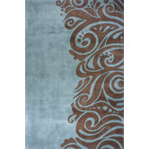 New Wave Turquoise Rug