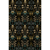 Habitat Black Ikat Rug