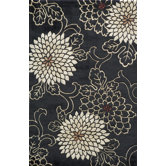 Koi Black Rug