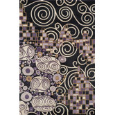 New Wave Black Rug